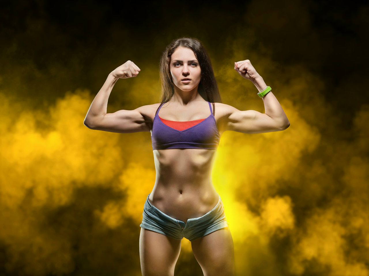 Athletic girls in Xinbei